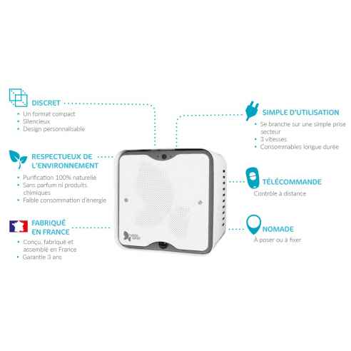 Purificador de aire para vehículos Hygéolis RG-915721