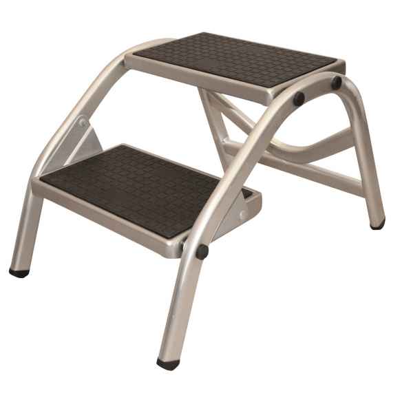 Escalón doble de aluminio para camping Darwin HABA RG-091148