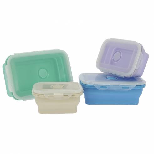 Set de 4 cajas de cocina retráctiles Incasa RG-912321