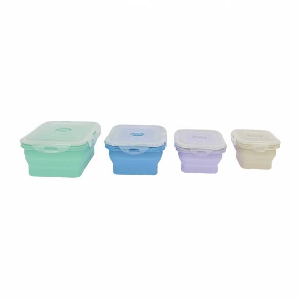 Set de 4 cajas de cocina retráctiles Incasa RG-912321