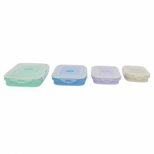 Set de 4 cajas de cocina retráctiles Incasa RG-912321