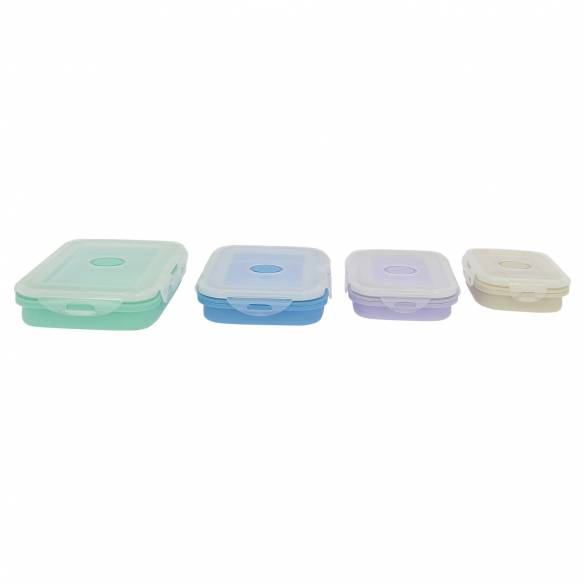 Set de 4 cajas de cocina retráctiles Incasa RG-912321