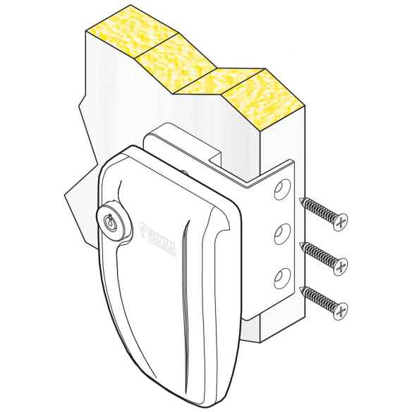 Contenido: juego de un candado Fiamma RG-806054
