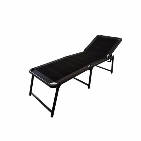 Tumbona de camping Negro Midland RG-071817