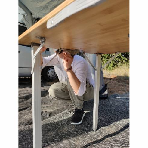 Mesa de camping plegable Maleta modelo Bambou Soplair RG-071898