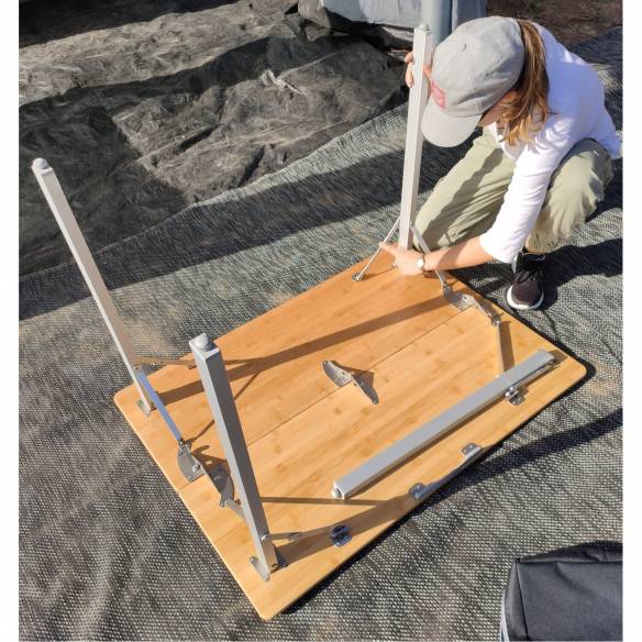 Mesa de camping plegable Maleta modelo Bambou Soplair RG-071898