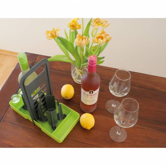 Portabotellas de cocina Verde/Gris Purvario by DÖRR RG-911480