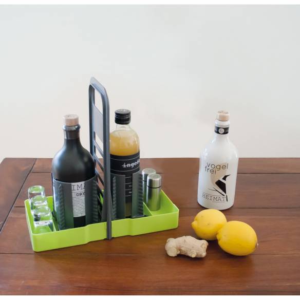 Portabotellas de cocina Verde/Gris Purvario by DÖRR RG-911480