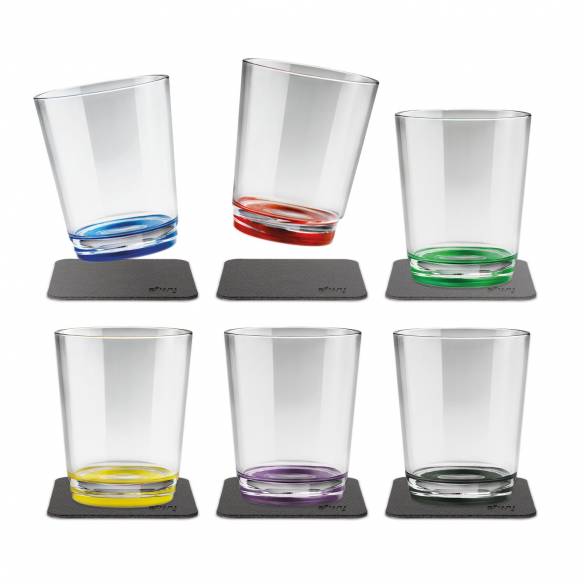 Juego de 6 vasos de agua magnéticos Silwy RG-918461