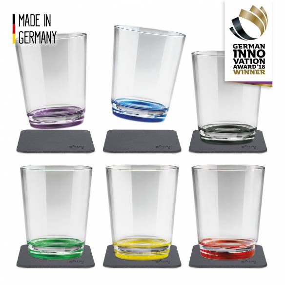 Juego de 6 vasos de agua magnéticos Silwy RG-918461