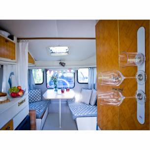 Barra metálica blanca para vasos Silwy RG-918481 2