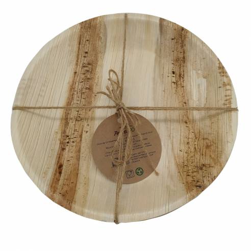 Paquete de 10 platos reutilizables ArecaBIO RG-915583