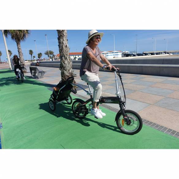 Remolque Caddy para bicicletas y peatones E-scape RG-152103