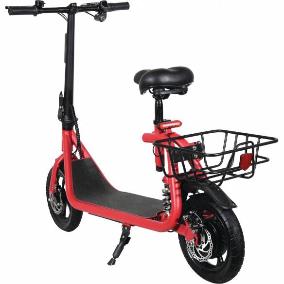 Scooter eléctrico con asiento y motor de 350W Koonekt RG-151211