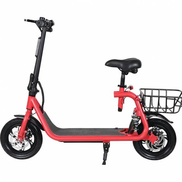 Scooter eléctrico con asiento y motor de 350W Koonekt RG-151211