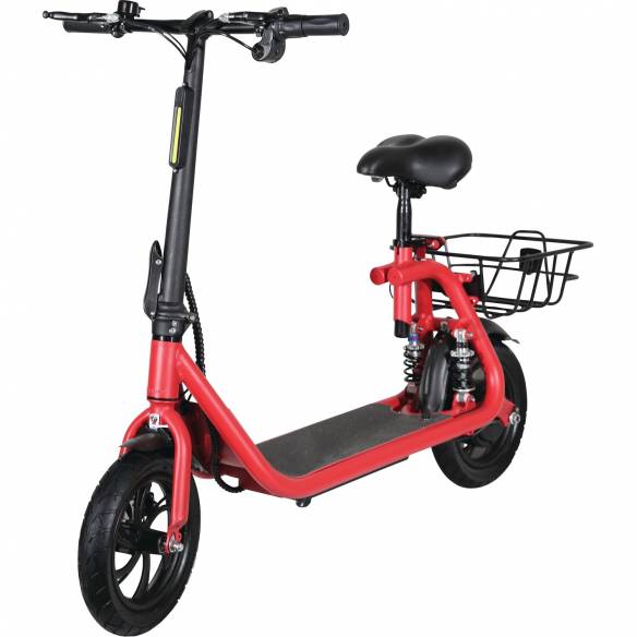 Scooter eléctrico con asiento y motor de 350W Koonekt RG-151211