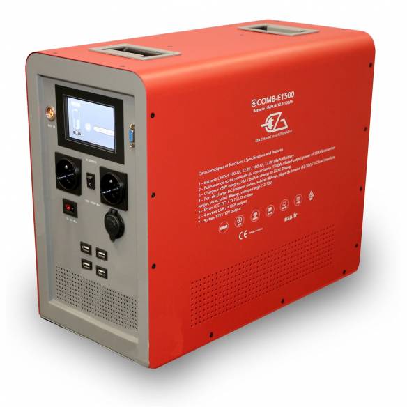 Central Eléctrica COMB-E 1500 Vatios Eza RG-053784