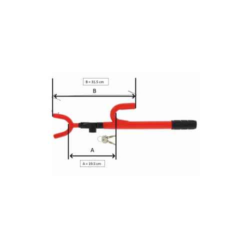 Barra antirrobo para volante  RG-172137
