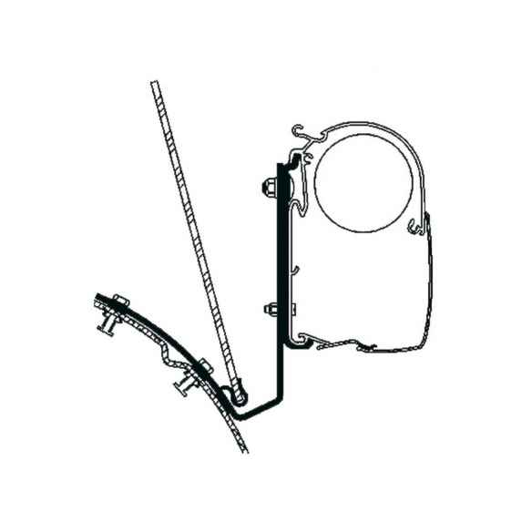 Adaptador para toldo VW T4 techo elevado Thule RG-484146