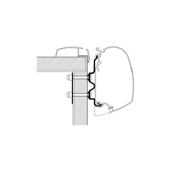 Adaptador Hobby Optima Ontour Thule RG-484117