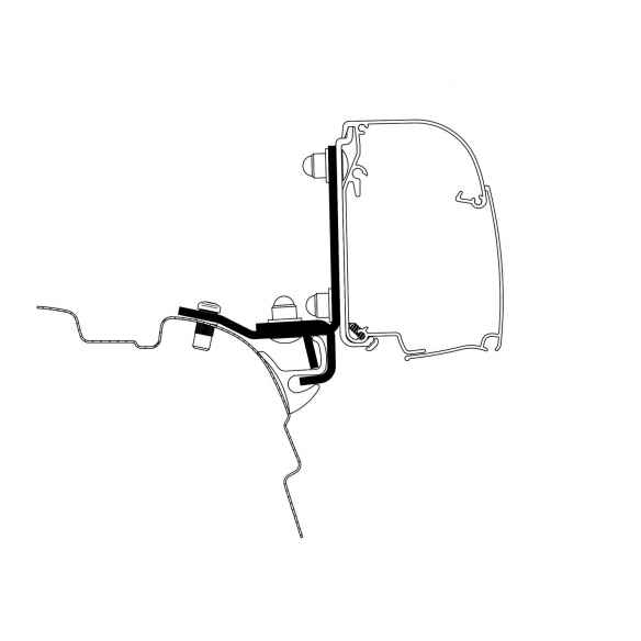 Adaptador de toldo Brandrup G2 Thule RG-485141