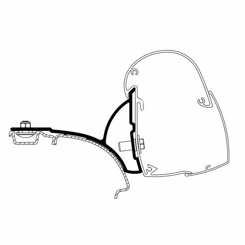 Adaptador Omnistore 5102 VW T5/T6 Thule RG-485191