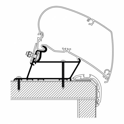 Adaptador para toldo Malibu Thule RG-484164
