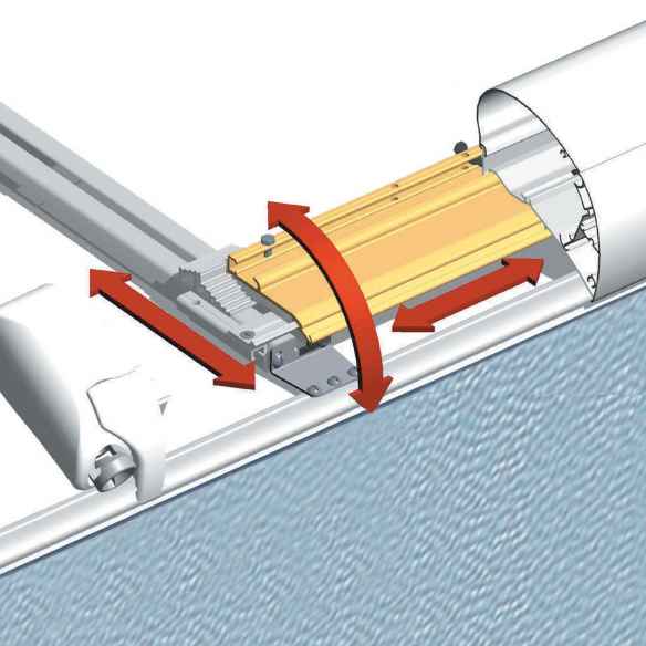 Juego de rieles de montaje + adaptador para toldo Thule RG-481128