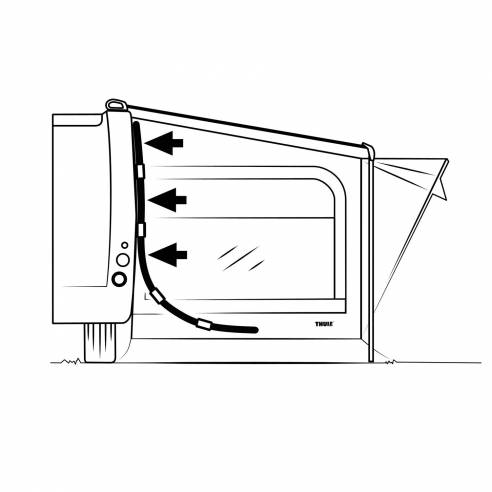 Aros laterales flexibles para avances Thule RG-582120
