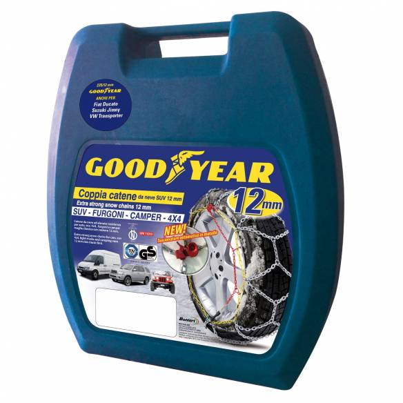 Cadenas de nieve para autocaravanas y G12 Good Year RG-324147
