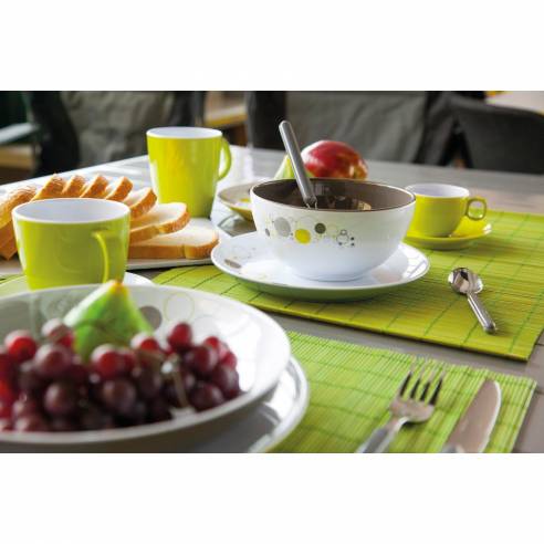 Pack de 12 piezas de platos de melamina para  RG-911590