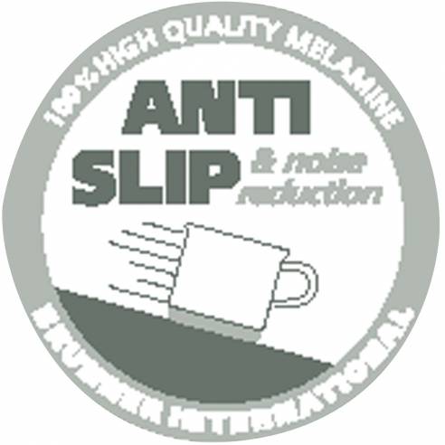 Pack de 12 piezas de platos de melamina para  RG-911590