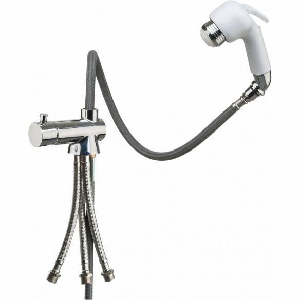 Kit para grifo mezclador + ducha flexible  RG-213953