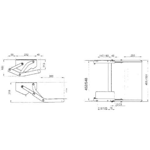 Peldaño único 12V para vehículos recreativos Thule RG-092111