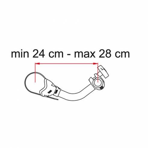 Bike Block Pro para 2ª bicicleta. Color: Negro Fiamma RG-801178