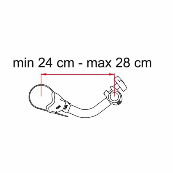 Bike Block Pro para 2ª bicicleta. Color: Negro Fiamma RG-801178