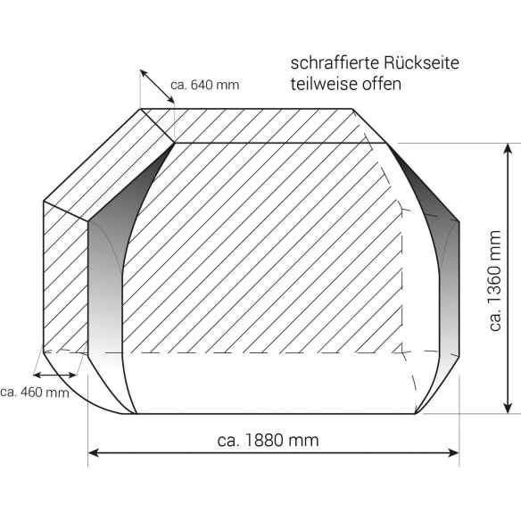 Modelo para 1 a 3 bicicletas Hindermann RG-801358