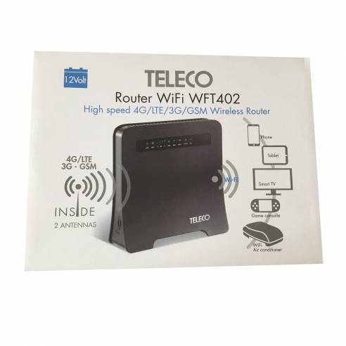 WFT402 4 G portátil Wifi van router Teleco RG-650381
