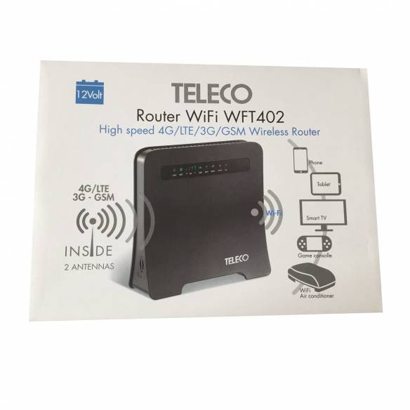 WFT402 4 G portátil Wifi van router Teleco RG-650381