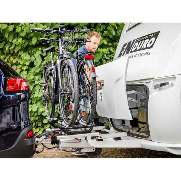 Portabicicletas para caravanas BC260 deslizante Enduro RG-504350