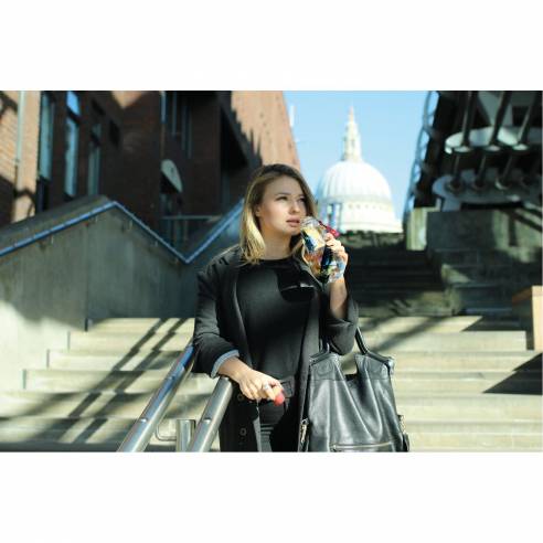 Botella de agua Binchotan con carbón Bueno Black+Blum RG-316971