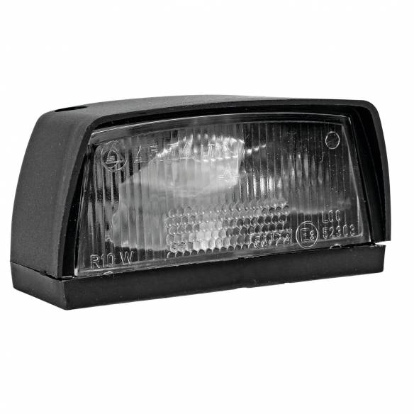 Luz de matrícula cuadrada Hella RG-258197