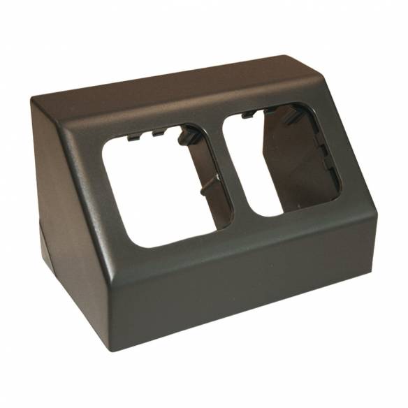Soporte de esquina para 2 enchufes HABA RG-457130