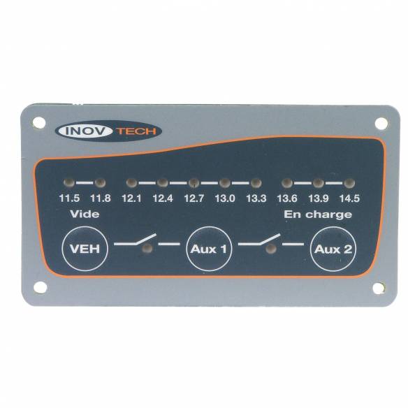 Indicador de 3 baterías Inovtech RG-054171