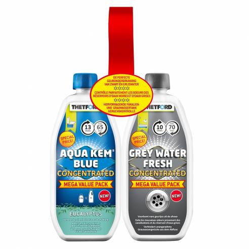 Pack Aqua kem eucalipto azul concentrado + Thetford RG-167122