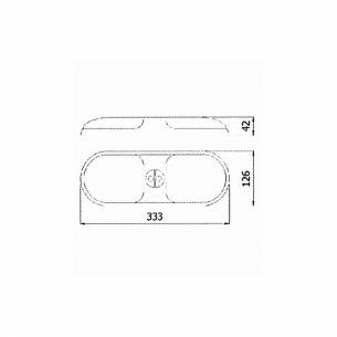 Lámpara de techo LED doble  RG-959628 2