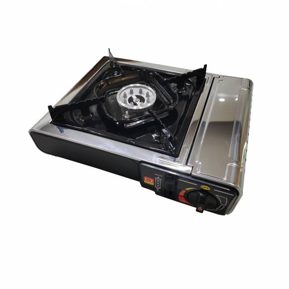 Estufa de gas portátil con 1 fuego Incasa RG-215787