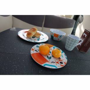 4 tazas Baldosas de Cemento Wol RG-914565 2