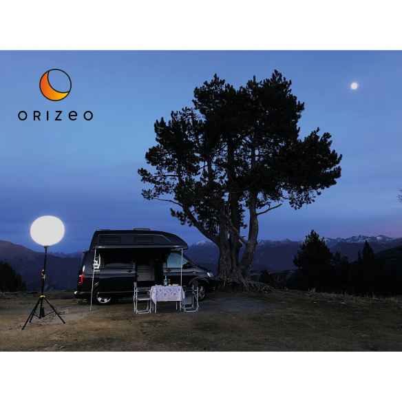 Globo de iluminación LED con trípode Orizeo RG-791405