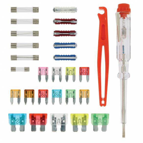 Caja de fusibles 2A a 75A Accesorios 28 piezas  RG-751724